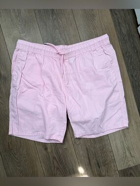 2 pairs H&M Light Pink Elastic Waist Shorts with Drawstring